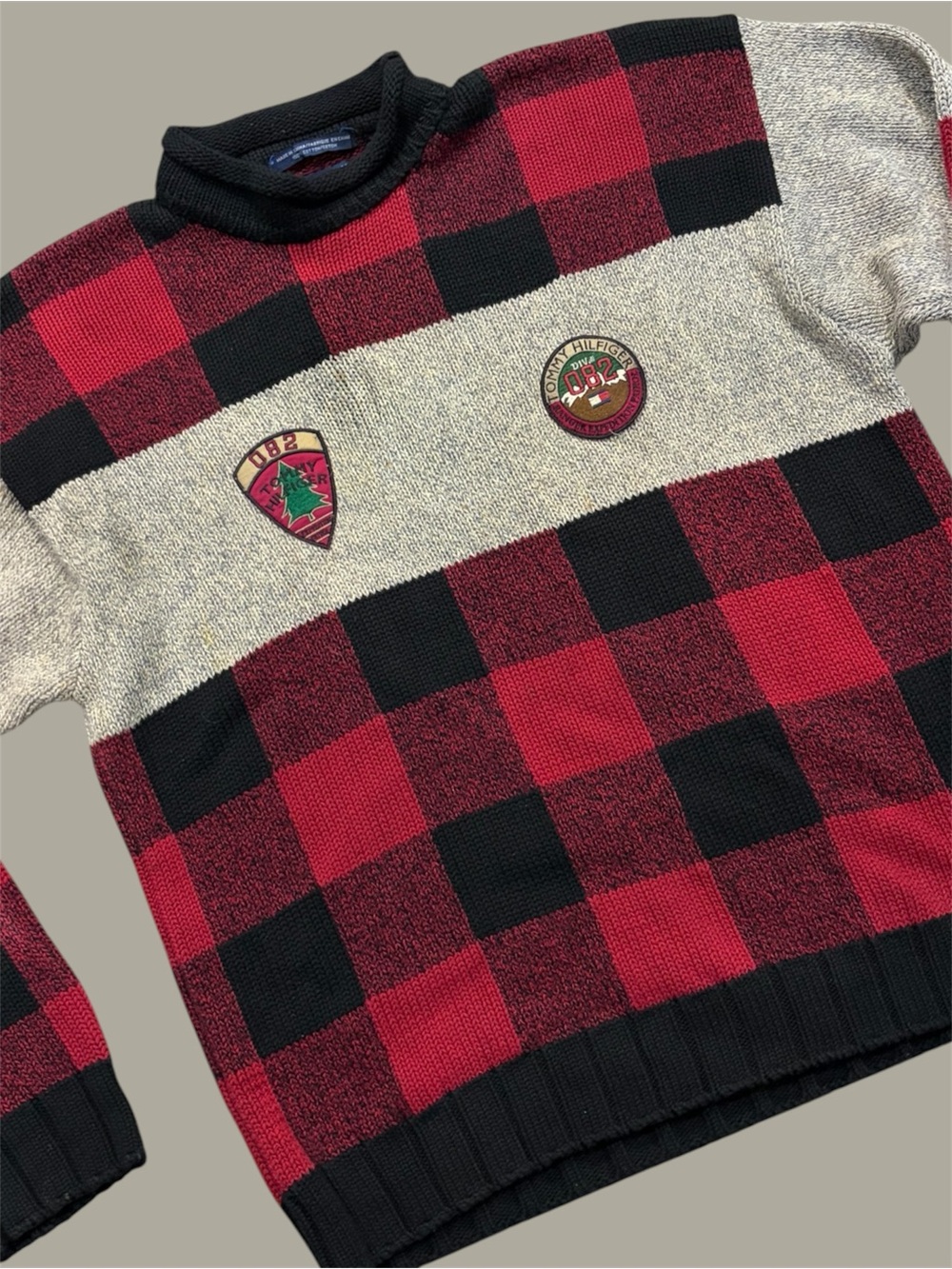 Vintage  Tommy Hilfiger men's turtleneck sweater